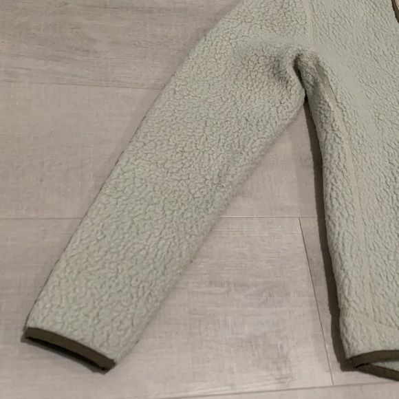 PATAGONIA Women’s 1/4 Quarter Zip Pullover Size Small Wool Tan - Picture 5 of 11